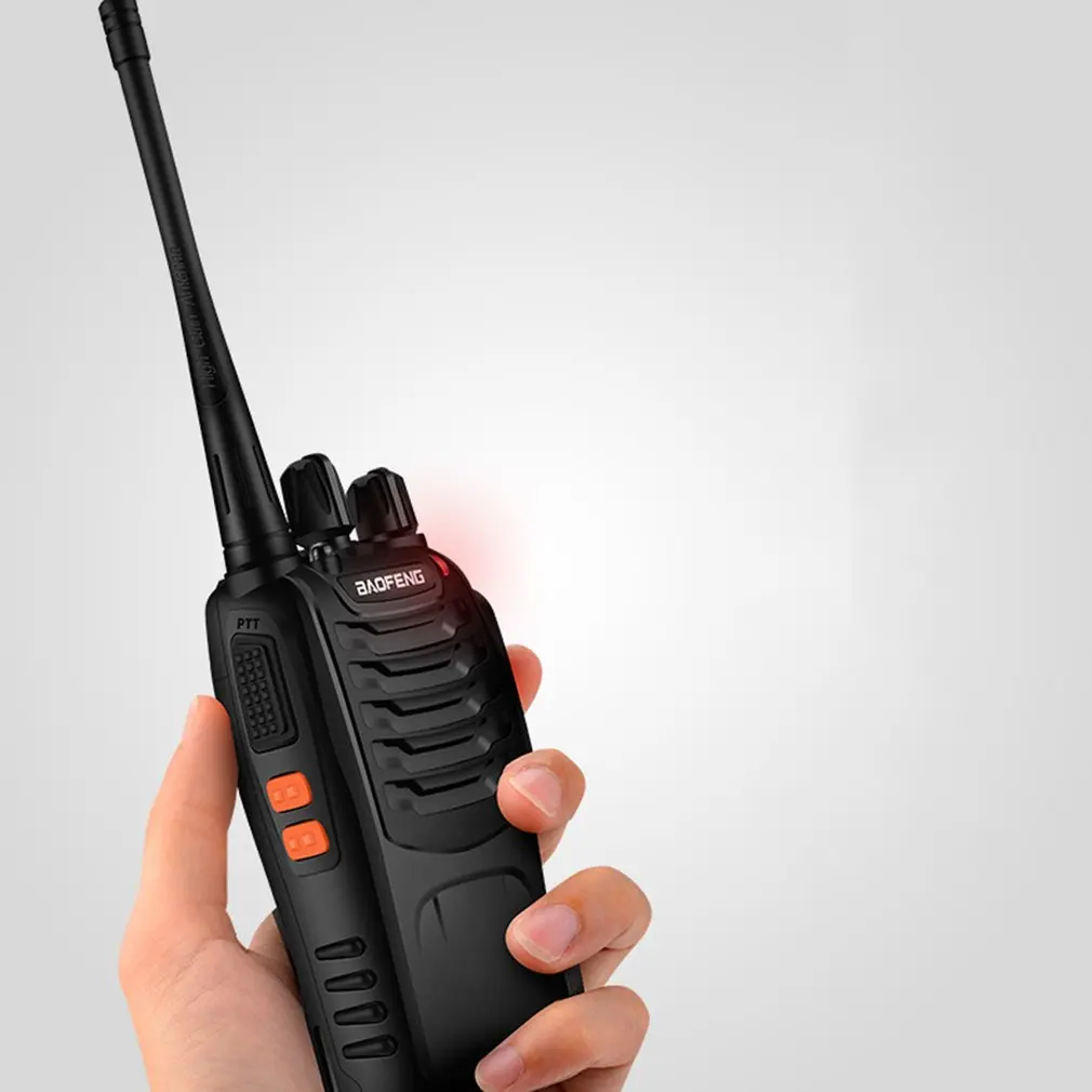 1ชิ้น888S walkie talkie 888S 400-470MHz 1500mAh 16ช่องแบบพกพาวิทยุสองทางพร้อมหูฟังรับส่งสัญญาณ888S