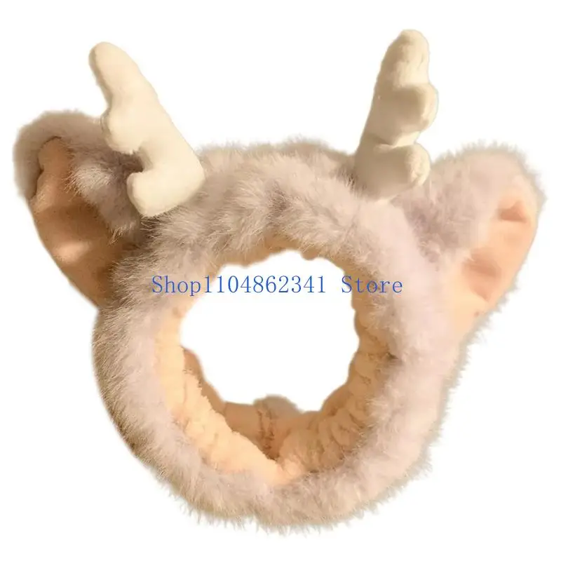 5asd Kids Hoorn Harige Hoofdband voor Party Halloween Hoofddeksels voor Muziekfestivals Photo Booth Props voor Meisjes Foto