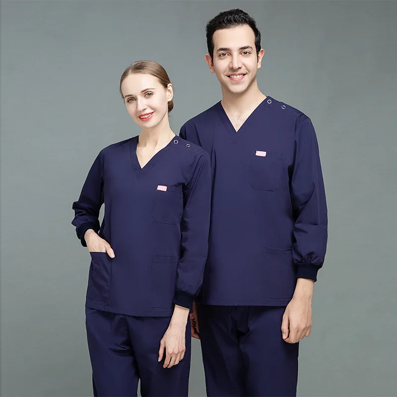 Hand Clothes, Long Sleeved Surgical Gowns, Solid Color Beauty Salon, Doctors, Nurses, Oral And Dental Brushes, Hand Washing