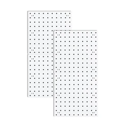 Panneaux d'organisateur muraux Pegboards, panneaux d'organisateur muraux Pegboards, pour mur, salle d'artisanat, cuisine, Garage, salon, salle de bain (4 pièces)