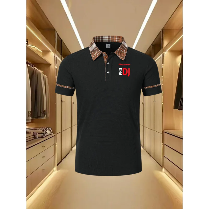 Nouveau Polo Homme 2026 Imprimé Décontracté Chic à Manches Courtes – T-shirt Confortable et Respirant Tendance