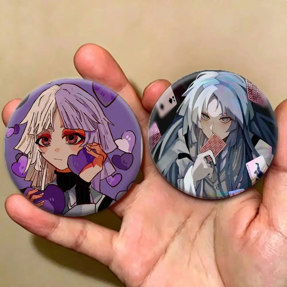 Bungo S-Stray Dogs S-Sigma Badges Creative Tinplate Button PinsBrooch Badge Clothes Backpack