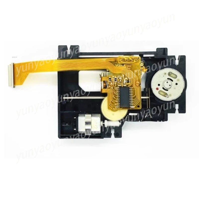12.4 Full Set of Transmission Components with Bracket, Gold Flexible Cable for HiFi CD Laser Head Replacement