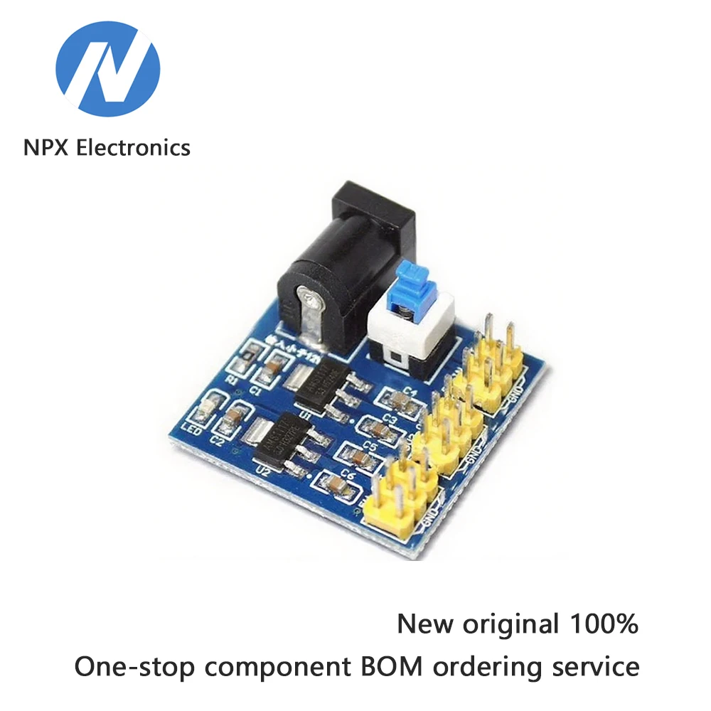 

Модуль питания с несколькими выходами 3,3 В, 5 В и 10 В. Модуль преобразования напряжения DC-DC, преобразующий от 10 В до 3,3 В и 5 В.