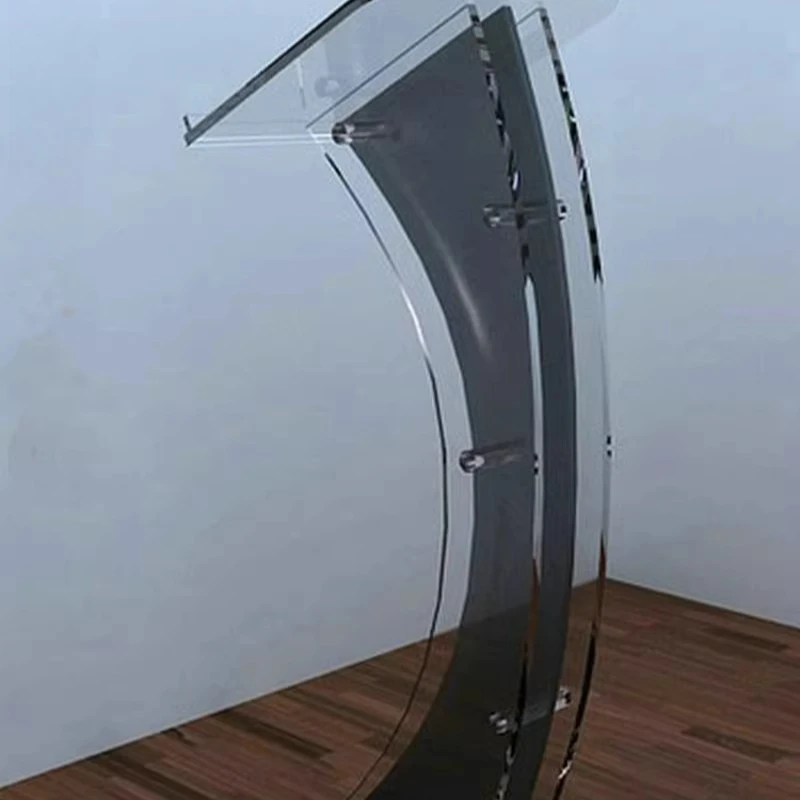 

Acrylic Crystal Lecture Desk Lecture Desk Consultant Welcome Conference Presiding