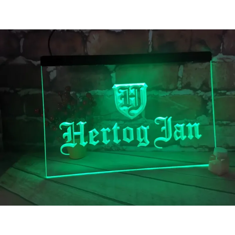 Hertog Jan Bar Holland Party شخصية الجدار الديكور LED ضوء النيون علامة b152