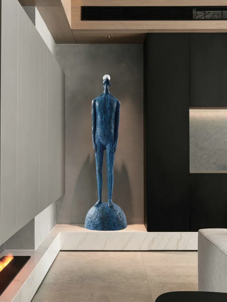 Modern Light Luxury Characters Sculpture Crafts Sales Office Hotel Lobby Club Art Decoration