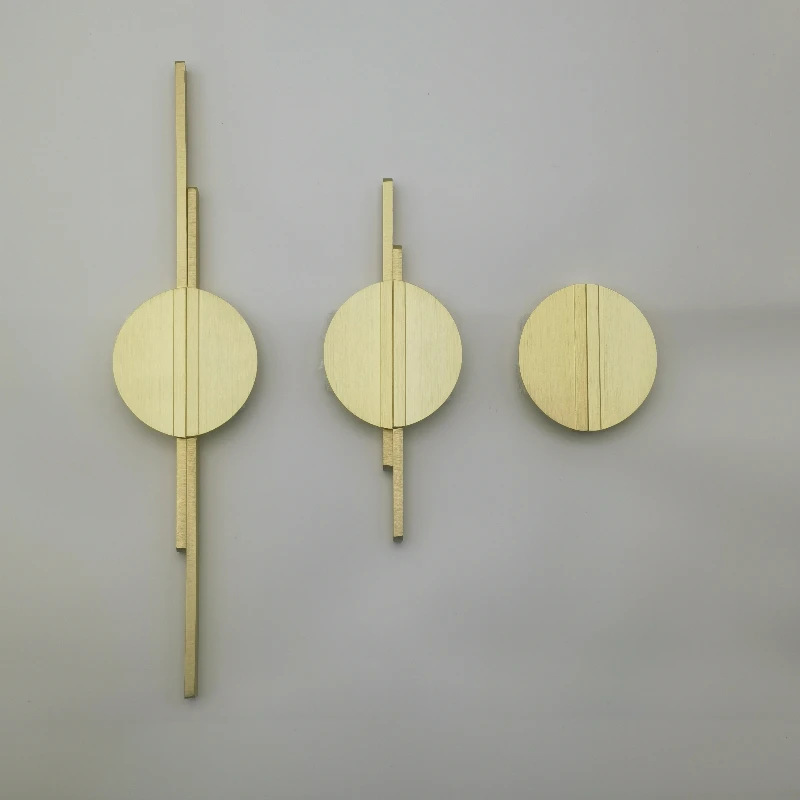 

Minimalist Style Semicircle Furniture Handles Golden Wardrobe Kitchen Cabinet Handles Personality Creative Cabinet Pulls