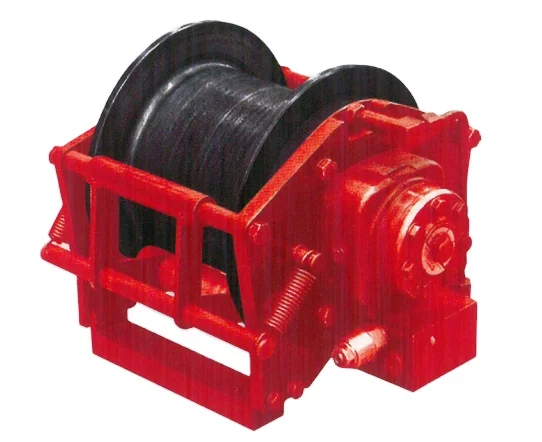 Industrial high-speed small 1, 3, 5, 8, 10-ton marine towed hydraulic winch system with clutch, suitable for deck cranes