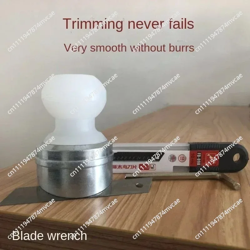 Multifunctional Manual Film Trimming Knife | Spherical Scraper for PVC Vacuum - Formed Cabinet Door Panels