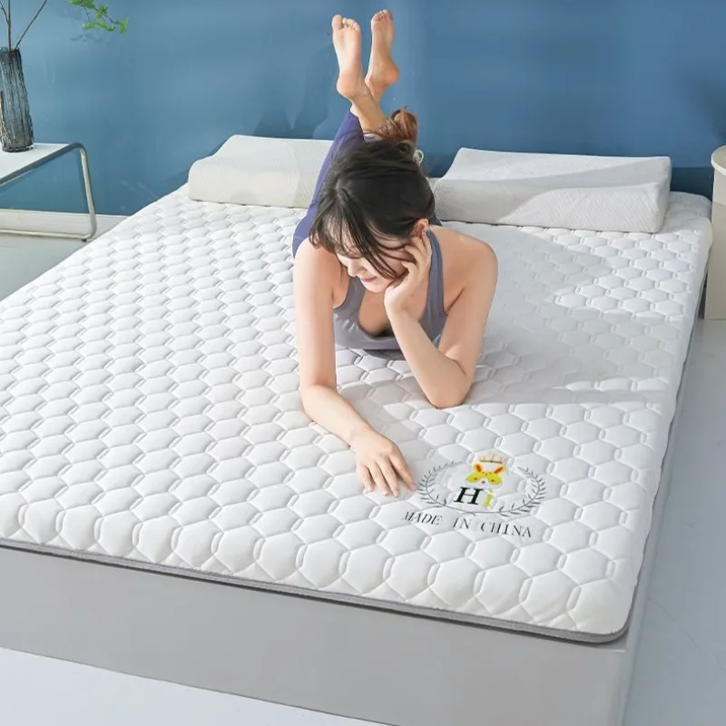 Filler latex non-full latex Thick Soy Fiber Cotton Mattress Topper Antibacterial Latex Pad Home Dorm Tatami Soft Breathable