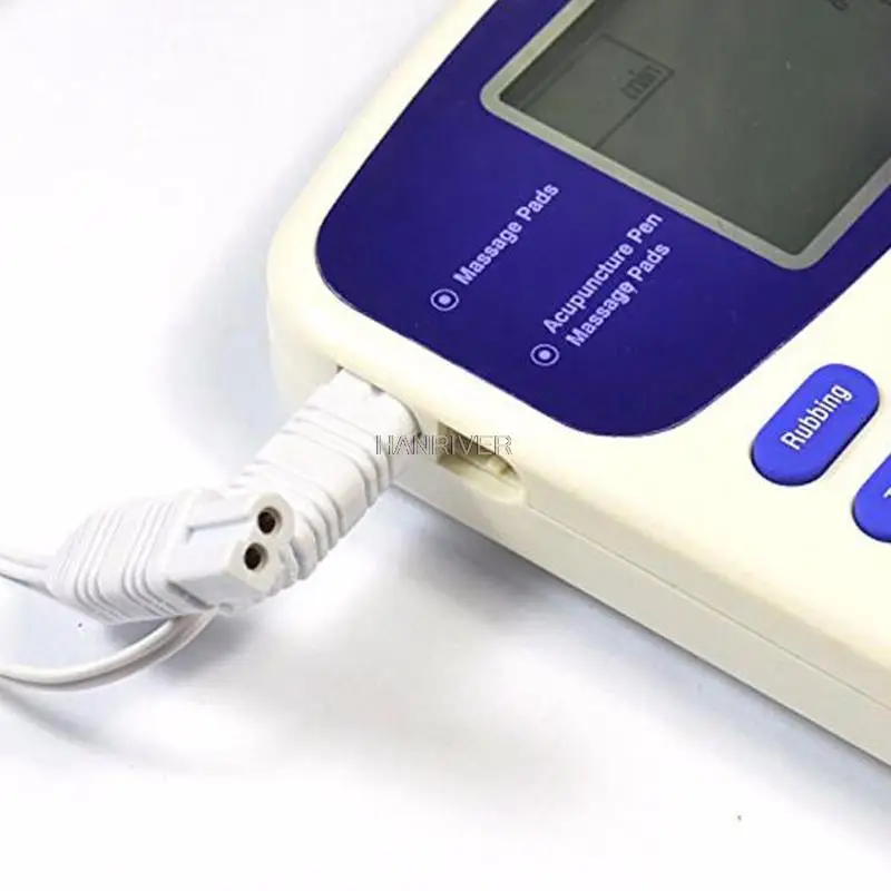 인기 판매 듀얼 TENS 기계 디지털 마사지 + 침술 펜 바디 마사지기 마사지 기구 바디 마사지기