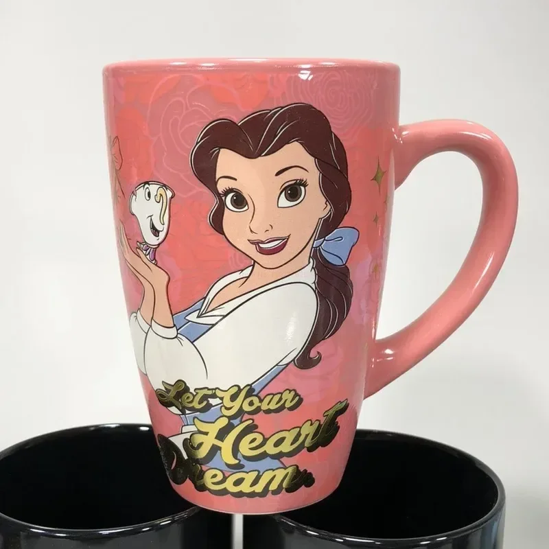 Disney Princess Mulan Snow White Beauty And The Beast Belle Cinderella The Little Mermaid Ariel Mug Cup Birthday Gift