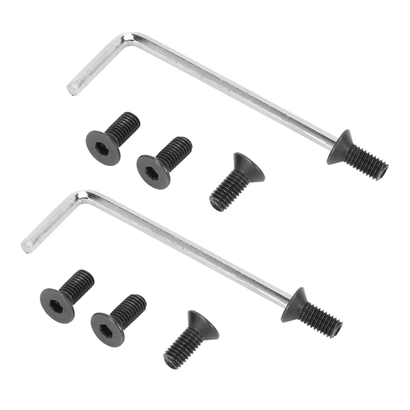 

8Pcs Scooter Handlebar Front Fork Tube Screws With Hexagon Handle Replacement Parts Kits For Xiaomi M365 Ninebot Es2