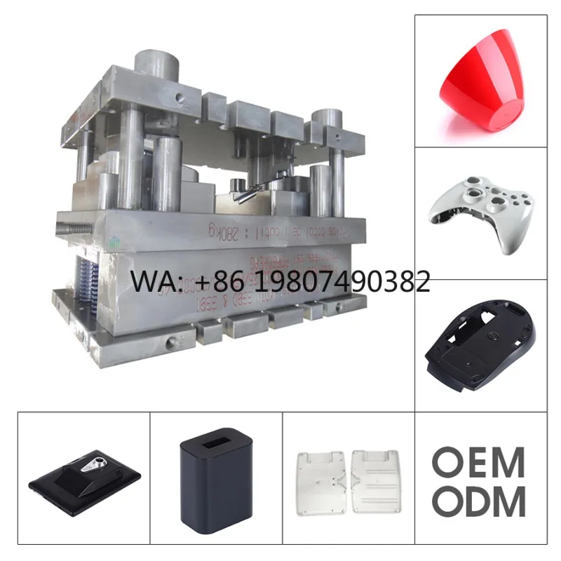 NAK80 Material Hot Cold Runner Mold Maker OEM ODM  Case Plastic Die Professional Custom Mould