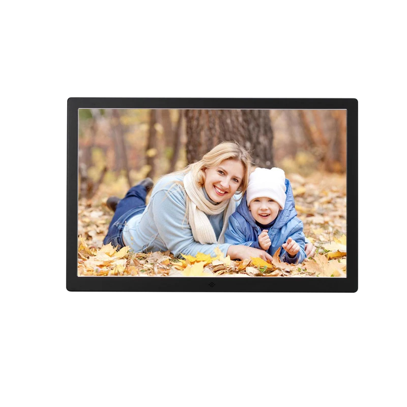 HD metal 17 inch wifi 4g digital photo frame For shopping center