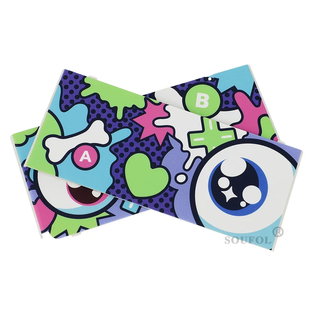 إصدار محدود غطاء لوحة AE ، غطاء علوي وسفلي لوحدة التحكم 3DS الجديدة ، غطاء خلفي علوي لعلبة NEW3DS البديلة