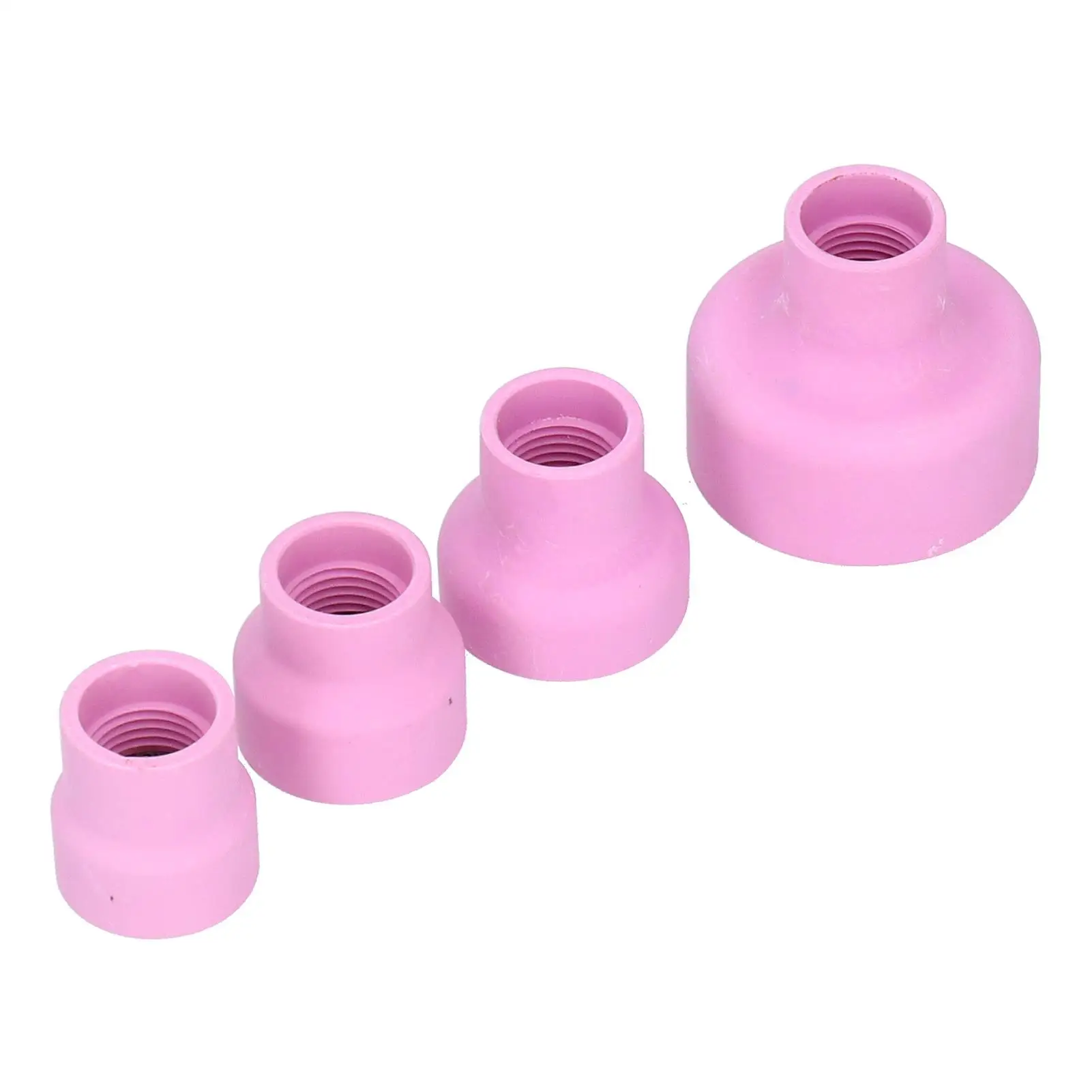 Alumina Ceramic Sandblast Nozzle Cups Set for W17/18/26 Welding Equipment - High-Performance Tips