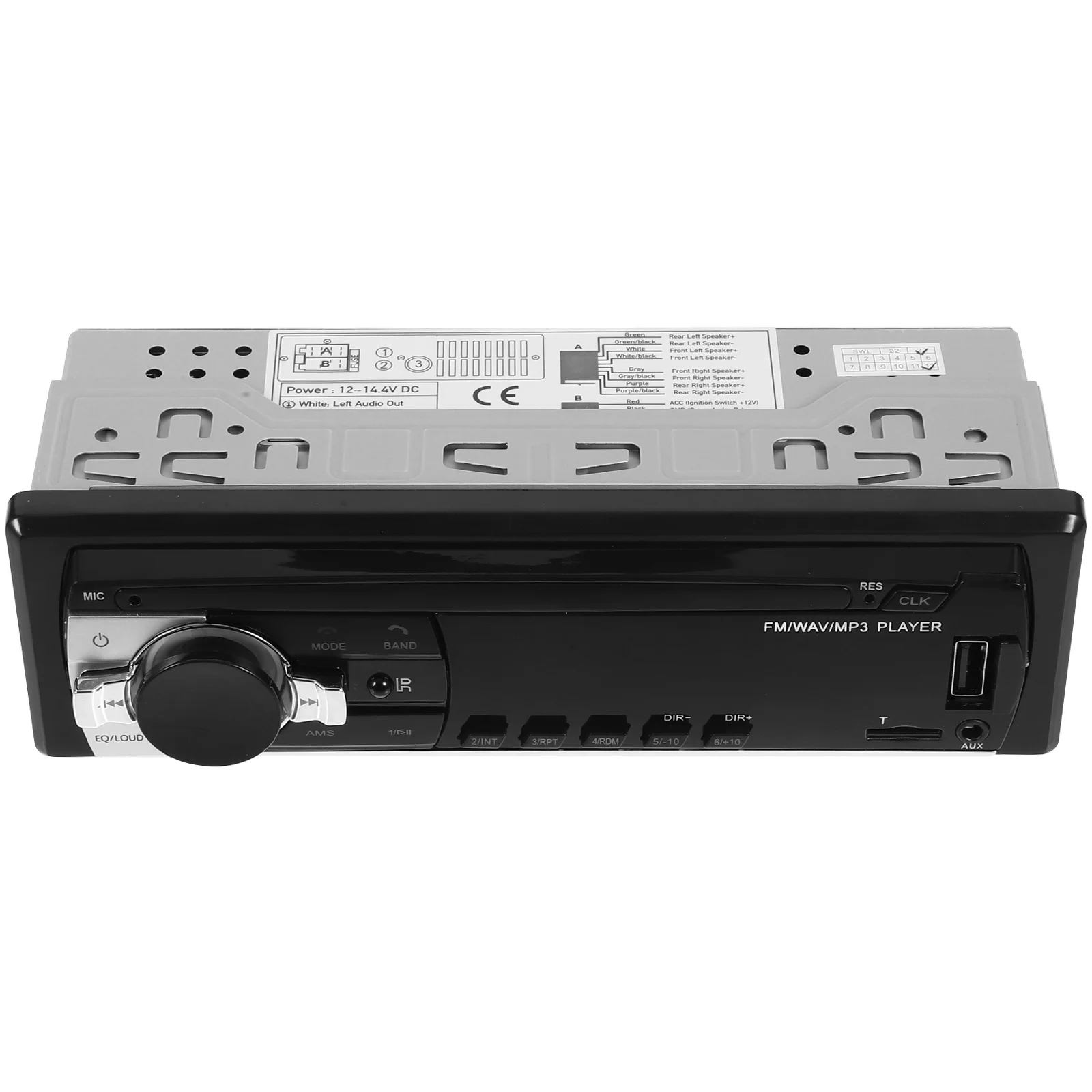 1 Set سيارة Mp3 راديو USB Aux المدخلات حر اليدين الاتصال مسجل الموسيقى اتصال Bt المزدوج #2