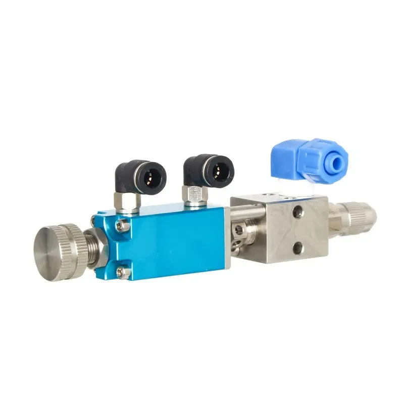 

Precision YK-31 Single Liquid Compound Smart Pneumatic Thimble Dispensing Valve Stainless Steel Glue Dispenser Nozzle
