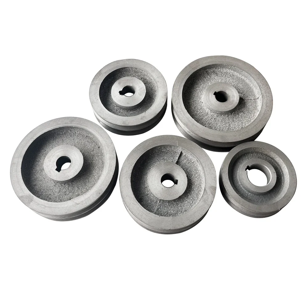 A Type Double Slot Pulley Dia 110mm-200mm V-Belt Pulley Material Cast Iron Power Tool Accessories