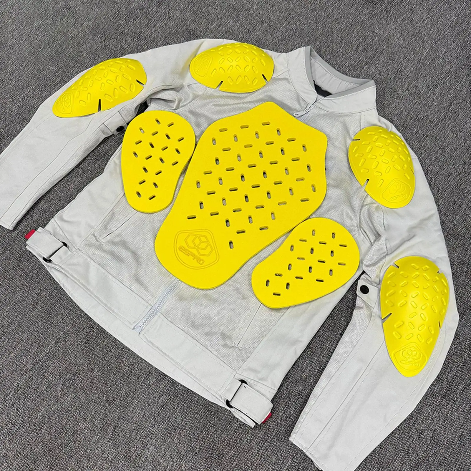 

7PCS Motorcycle Jacket Set - Biker Riding Gear for Women & Men