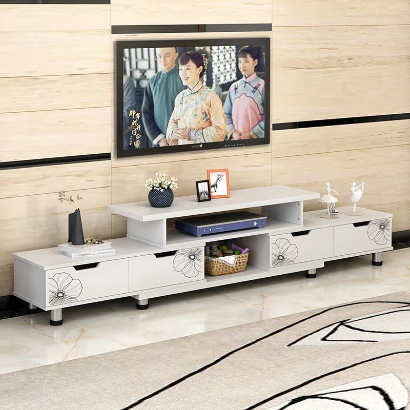 TV cabinet coffee table combination modern small apartment mini living room bedroom simple and simple Nordic style TV cabinet