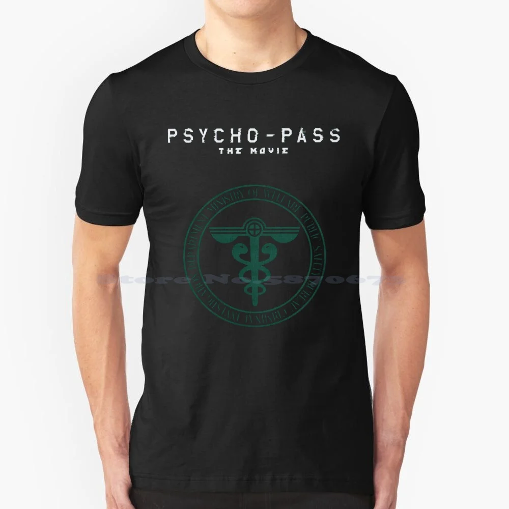 Pyyscho-Pass , Pyyscho Pass T Shirt 100% Cotton Tee Pyyscho Pass Psychopath Akane Tsunemori Japanese Anime Akira Amano Mamoru