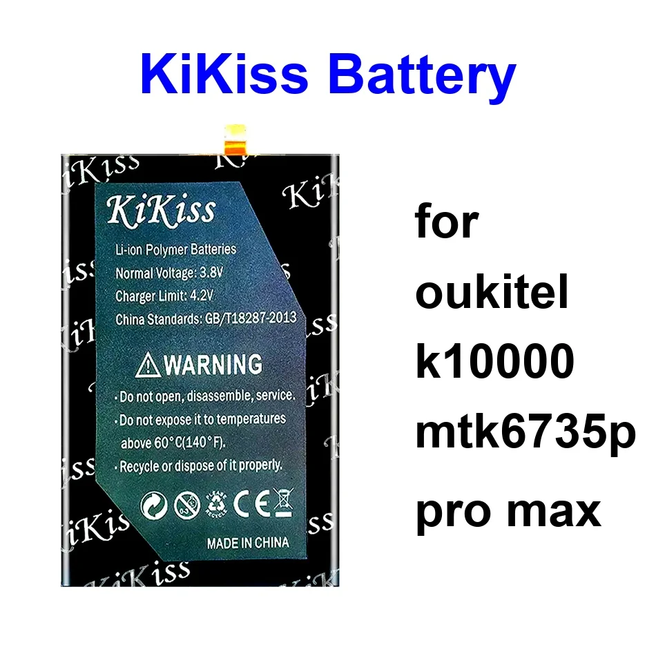 

Mobile Phone Battery Stable 10500-15300Mah For Oukitel K10000 Mtk6735p Pro Max