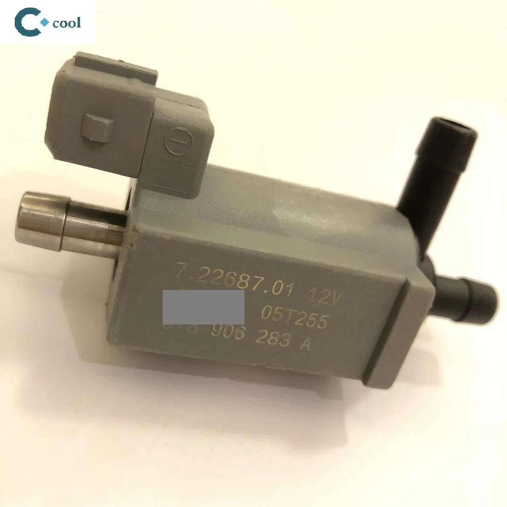 Pierburgg boost control valve solenoid 7.22687.39.0 078 906 283 A 078906283A