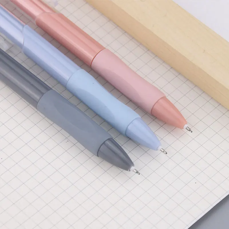 5 個ゲルペンインスムーズプレス速乾性 0.5 ミリメートル黒ペンボールペン学用品文具