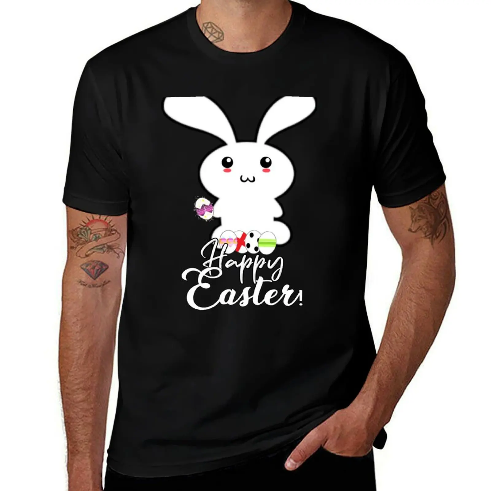 

shirt T-Shirt cotton for shirts man t Happy for Easter! pack t man