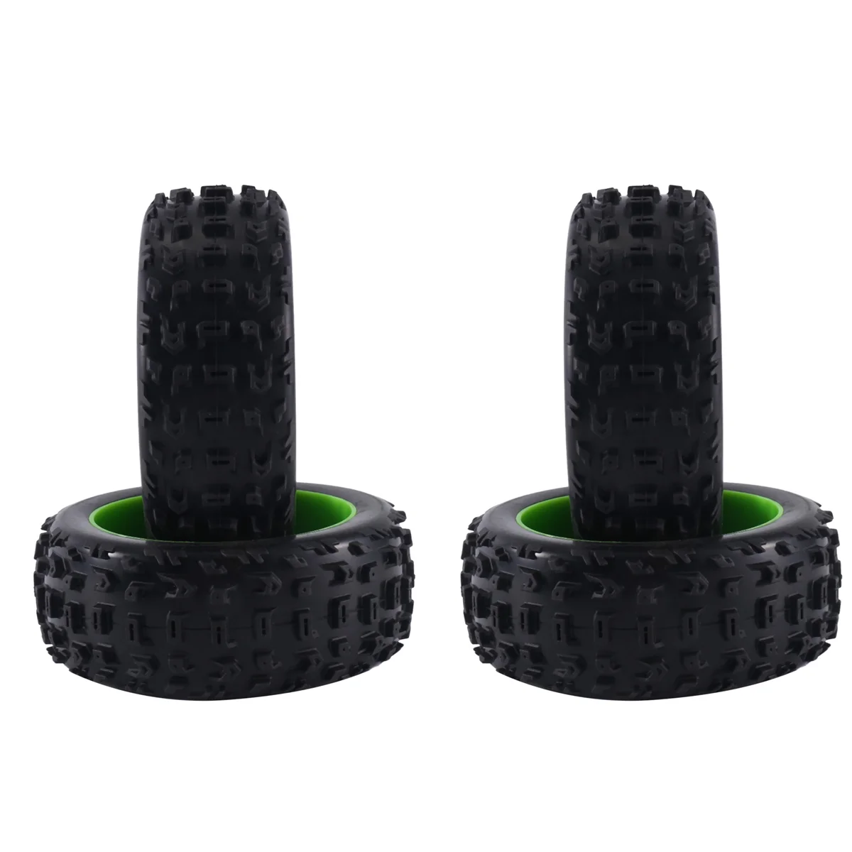 IINBD-4Pcs 116 มม.1/8 RC Off-Road Buggy ยางล้อ 17 มม.Hex,1