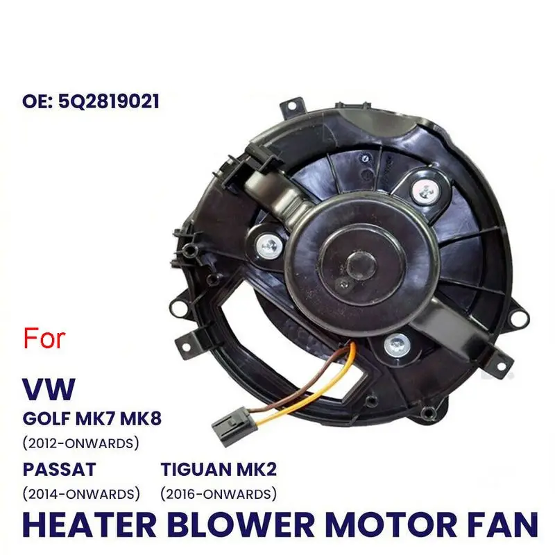 Verwarming Blower Motor Ventilator Voor Vw Golf Mk7 Mk8 Passat 3g2 Tiguan Mk2 5q2819021a Rhd