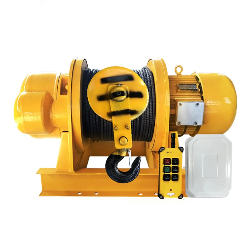 1Ton-30M Electric Capstan Winches With Remote Control For Sale