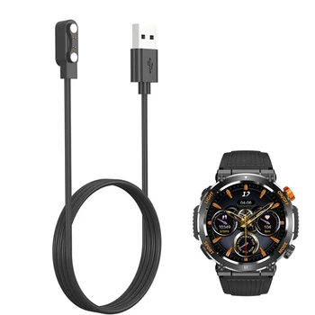 Adattatore per caricabatterie dock per smartwatch Cavo di ricarica USB Cavo di ricarica per accessori per smartwatch Colmi V68 Sport