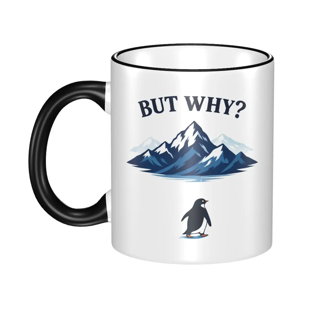 

Unique Design Nihilist Penguin But Why Accessories Mugs Kawaii Tea Cup