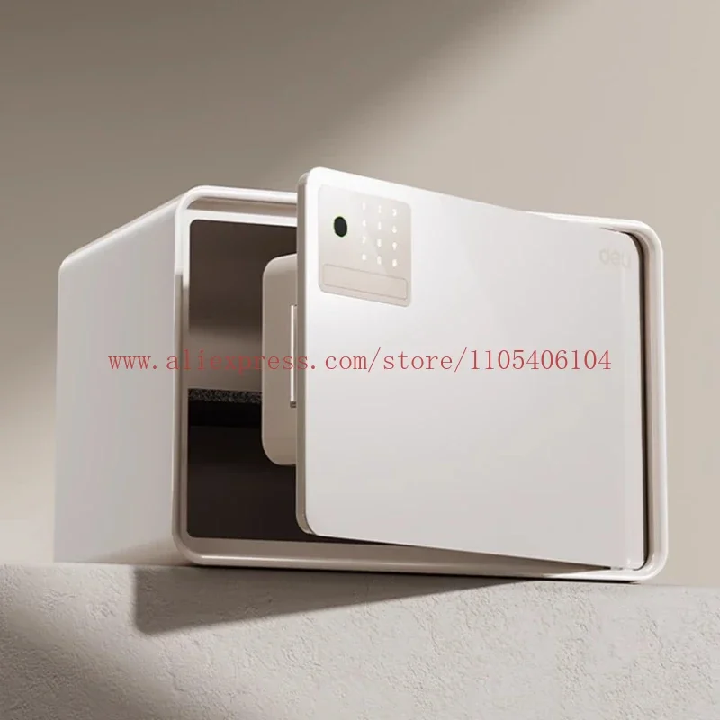 Luxury All Steel Safe Box Security Protection Safe Security Box Money Boxes Digital Key Fingerprint Key Lock Bedroom Furniture