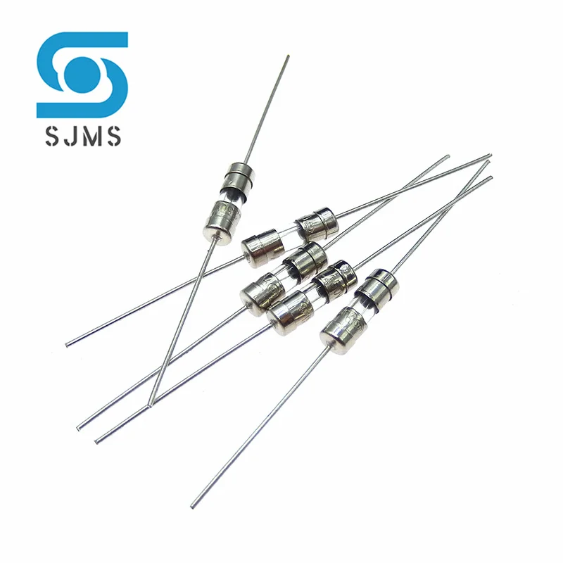 10PCS 3.6*10 3*10 4*11 F/T type Glass fuse Fast/Slow blow 250V 0.5A 1A 2A 3A 3.15A 4A 5A 6.3A 10A 15A with legs 3.6x10 3x10 4x11