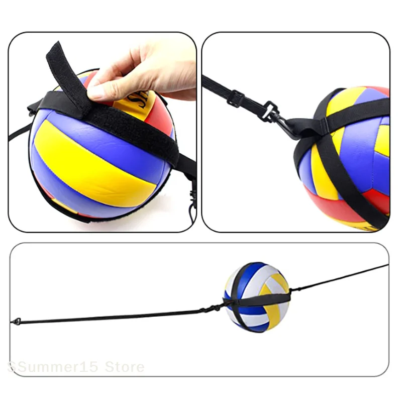 【R】Practical Assistant Wear-resistant Flexible Volleyball Practice Trainer For Exercise Volleyball Trainer Volleyball Belt