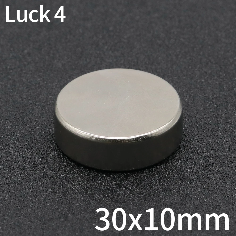 1/2/5/10Pcs Round Magnet 30x10 Neodymium Magnet N35 30mm x 10mm Permanent NdFeB Super Strong Powerful Magnets imans