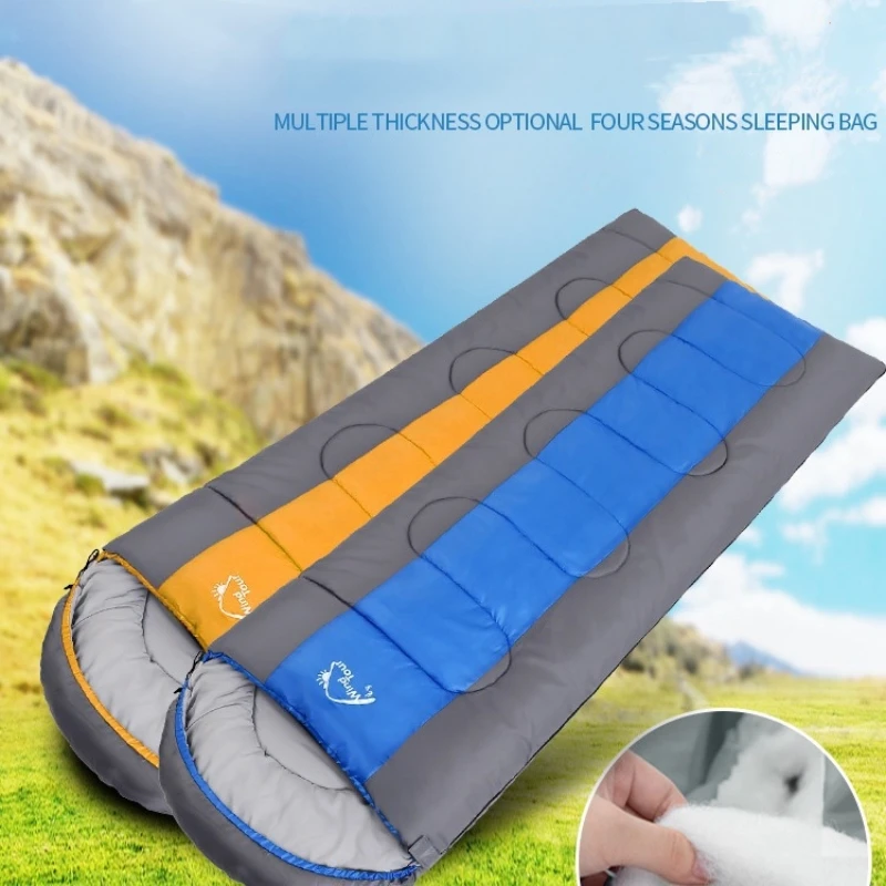 

Camping Sleeping Bag Ultralight Cold Weather Waterproof Sleeping Bags for Winter Thermal for Outdoor Travel Hiking Supplies