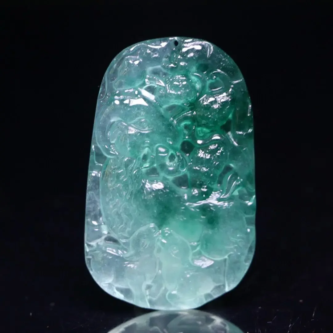 

Изысканные ювелирные изделия марки Perfect High Ice Seiko с гравировкой в виде овцы, бесплатная цепочка и бесплатная коробка.