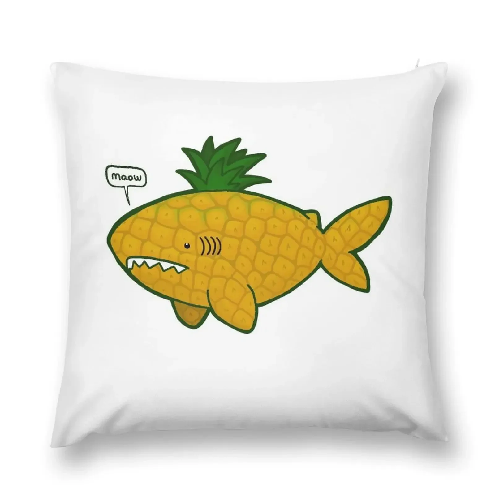 

Sheila the Pineapple Shark Throw Pillow luxury home accessories Sofa Covers Rectangular Cushion Cover pillow