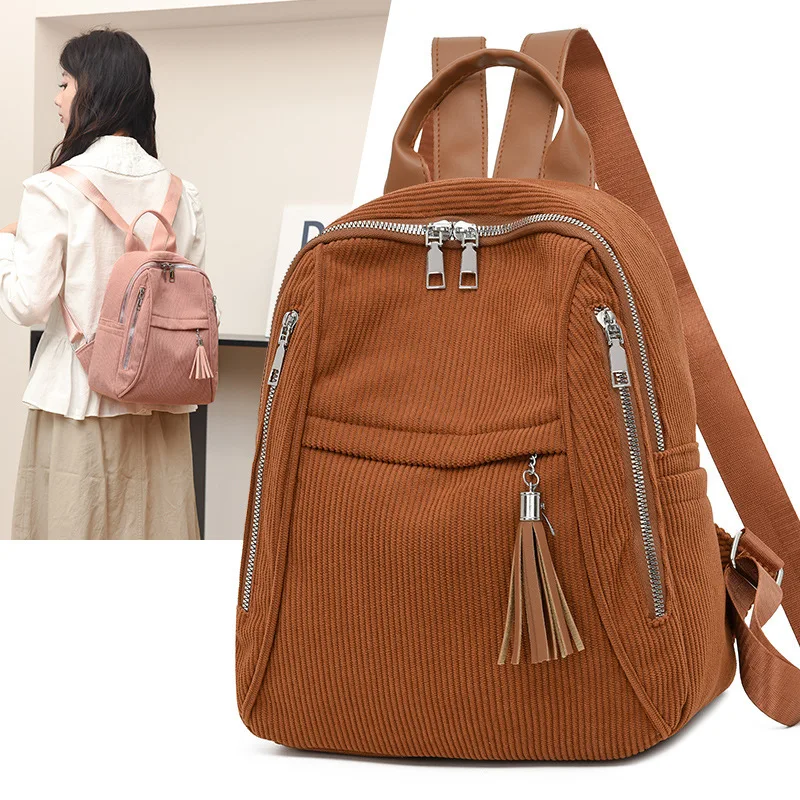 

Модный женский рюкзак, новые простые повседневные дорожные многофункциональные сумки на одно плечо большой вместимости, подарки для девочек