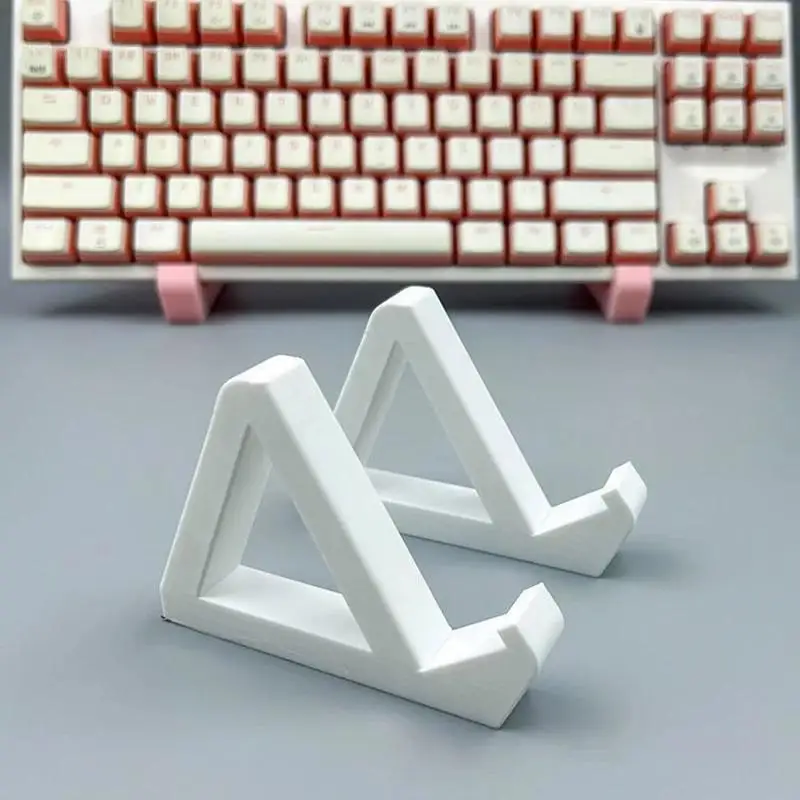 

1 Pair For Computer Mechanical Keyboard Holder Layer Rack Tray Plastic 3D Printing Keyboard Display Stand
