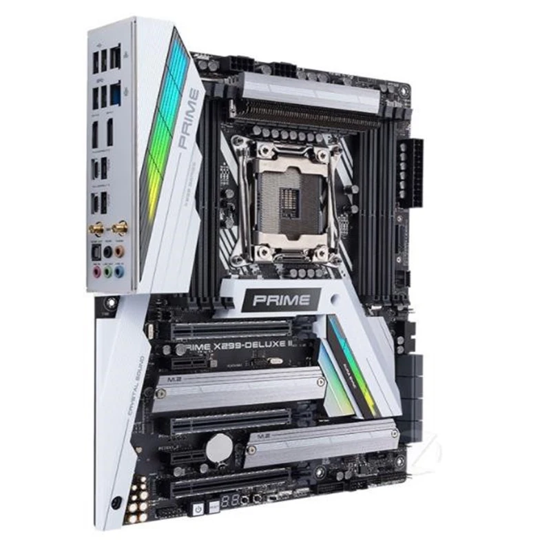 Placas-mãe Intel X299-DELUXE II, Overclocking Desktop Mainboard, SATA III USB 3.0, LGA 2066, DDR4 ATX, Intel X299