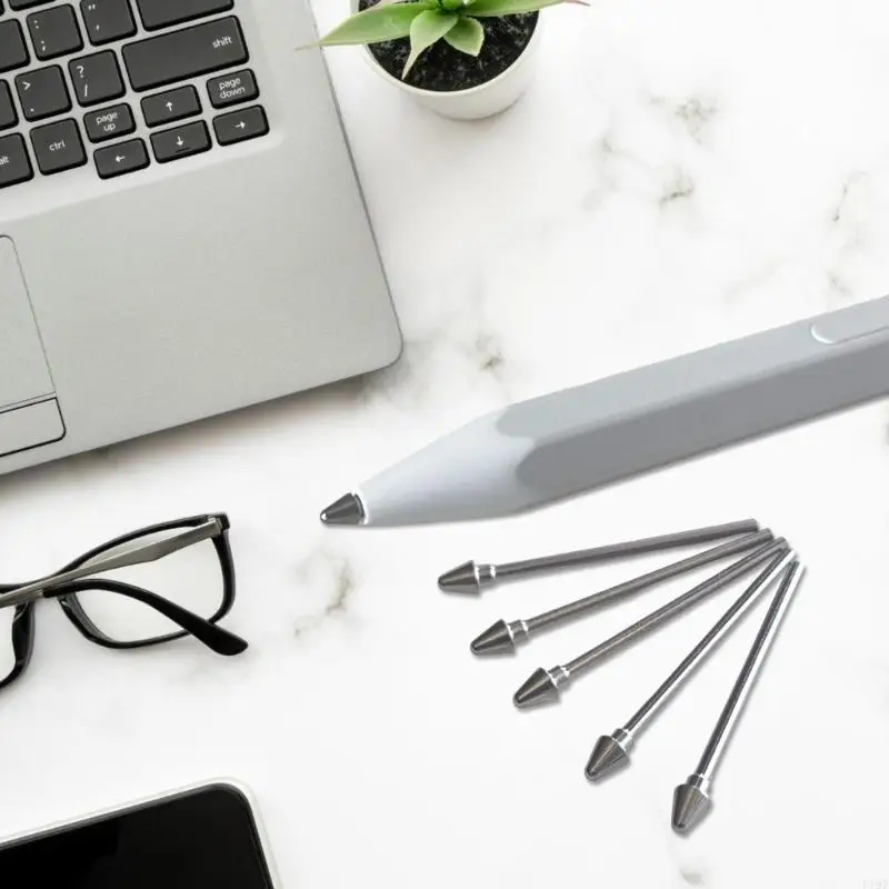 

Precise Metal Pen Replacement Tip and Secure Clip for Tab S11 Tablets F19E