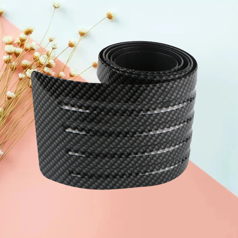 Protetor traseiro do carro 104cm flexível anti-risco tronco listra durável pára-choques guarnição à prova de acidente ajuste universal macio material forte