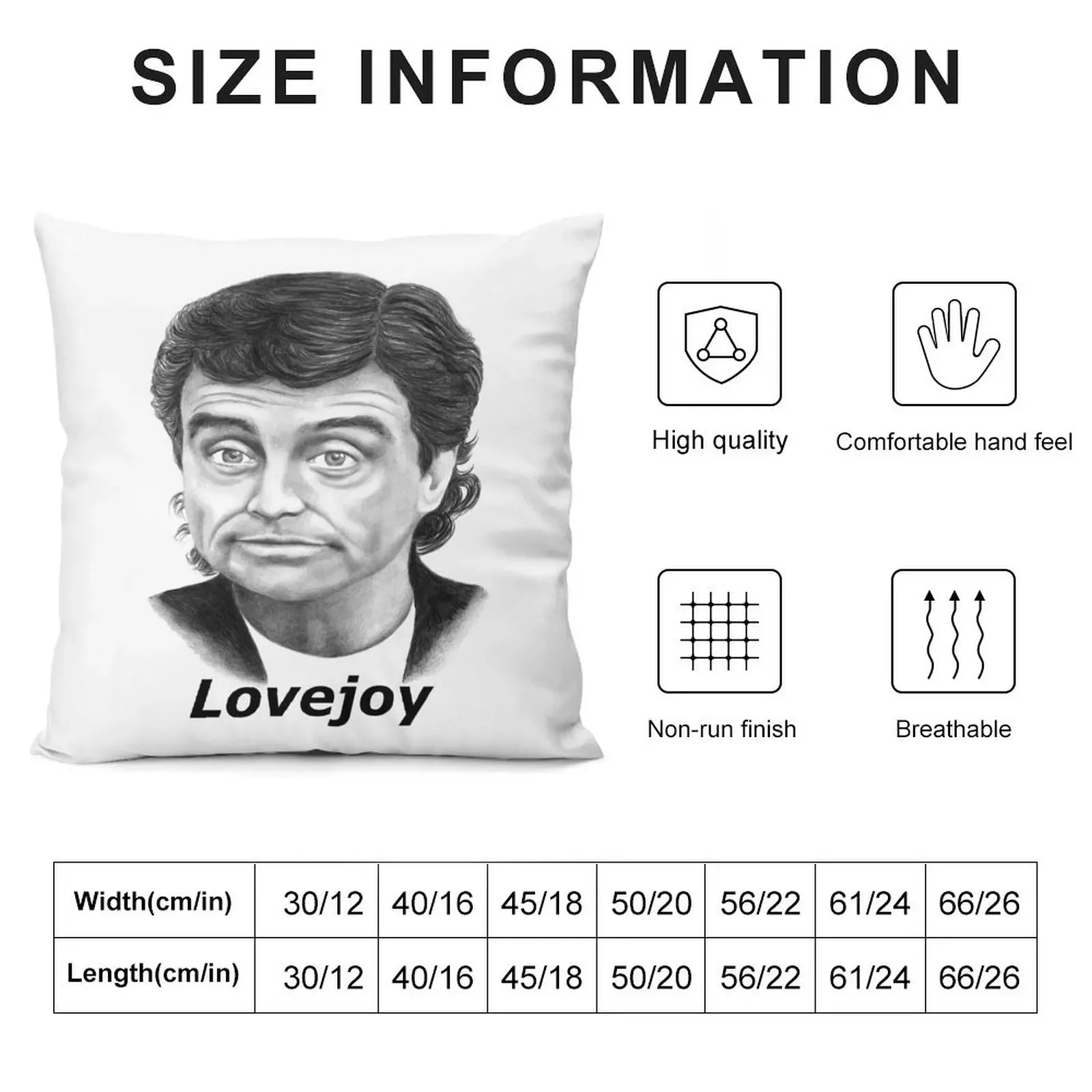 Ian McShane plays Lovejoy Throw Pillow home decor items Christmas Covers Cushions Cover pillow